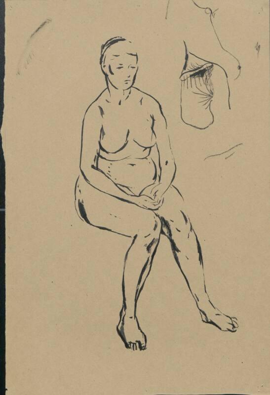 Study of nude female