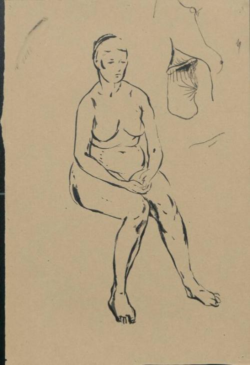 Study of nude female