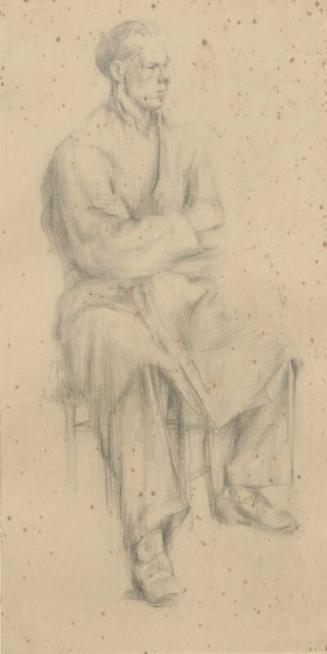 Seated man