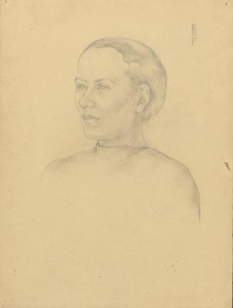 Portrait of woman's head