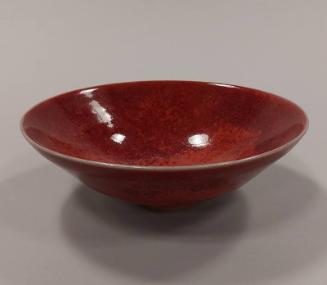 Medium Copper Red Bowl
