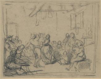 Study for a Peasant Wedding (or Similar Subject)