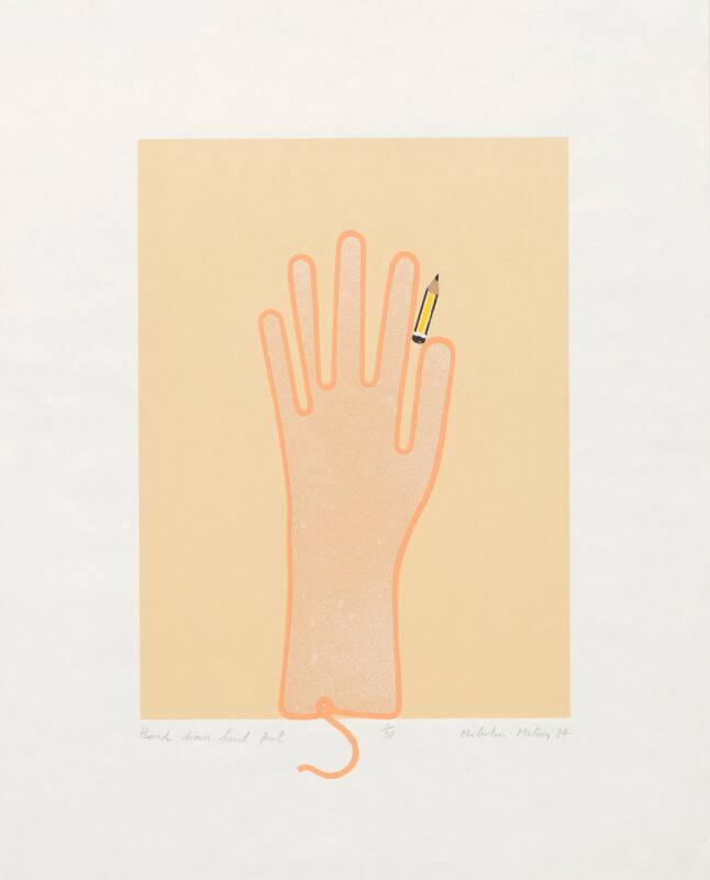 Hand Drawn Hand Print