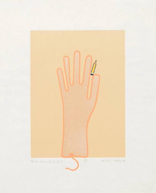 Hand Drawn Hand Print