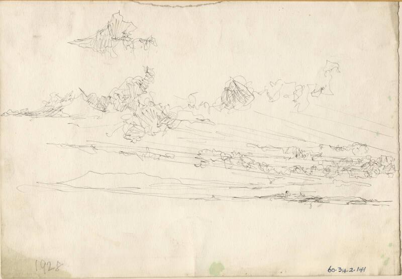 Landscape with Sky by James McBey 