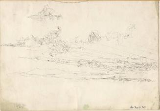 Landscape with Sky by James McBey 