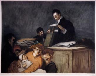 The Court by Jean-Louis Forain