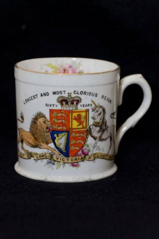 Commemorative Mug for Queen Victoria's Diamond Jubilee