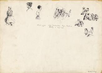 Sketches of Figures by James McBey