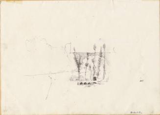 Landscape with Low and High Bridges and Row of Poplar by James McBey