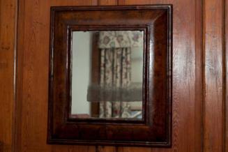 Walnut Veneer Mirror