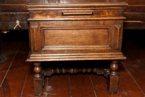 Panelled Oak Box