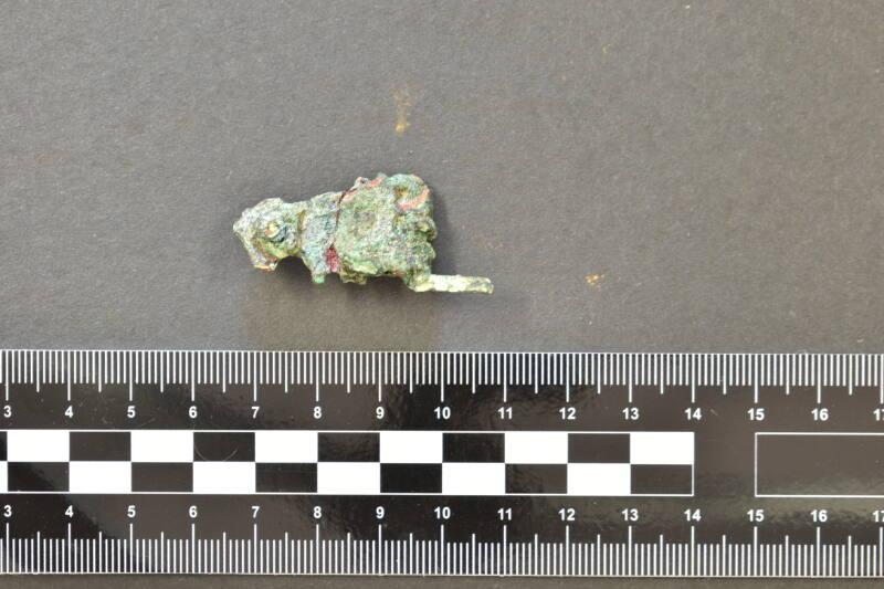 AB/B/73 Buckle And Plate from Queen Street 1973 excavation