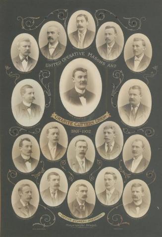 United Operative Masons and Granite Cutters Union, Office Bearers Aberdeen, Monumental Branch, 1901-1902