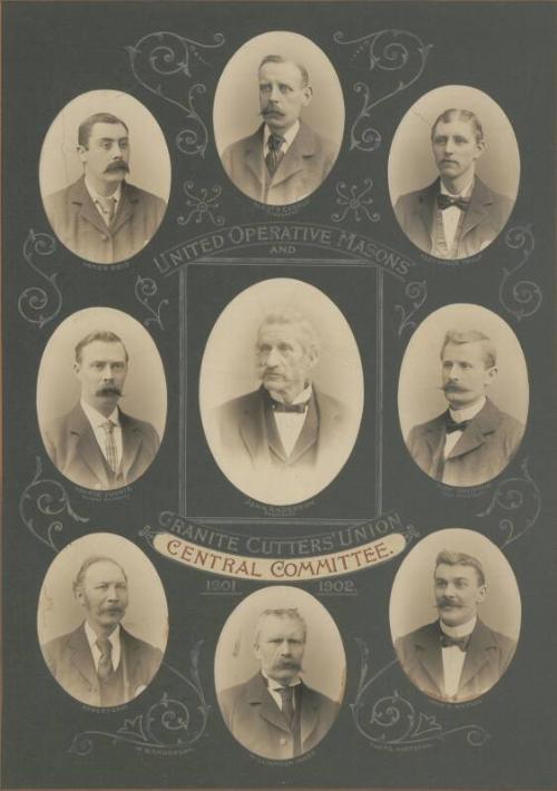 United Operative Masons' and Granite Cutters' Union, Central Committee, 1901-1902