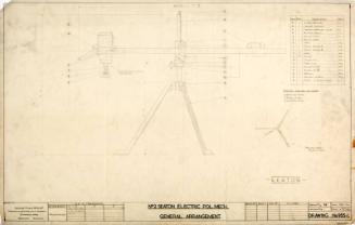 No.2 Electric Polishing Machine, Seaton Polisher - General Arrangement