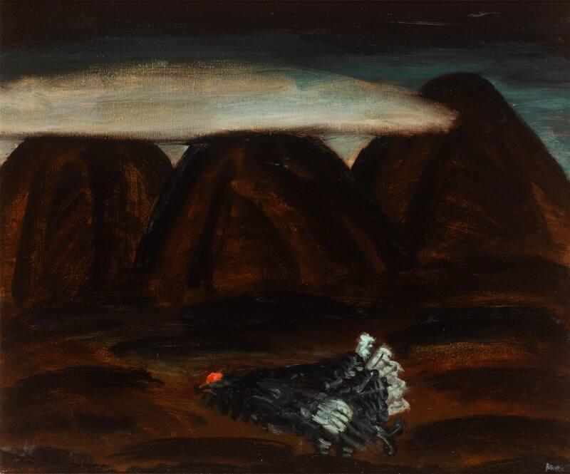 Blackcock and Mountains