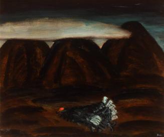 Blackcock and Mountains