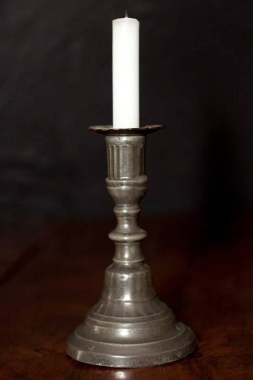 Pewter Candlestick