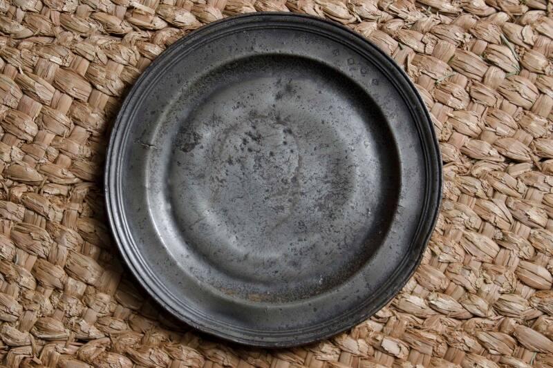 Pewter Plate