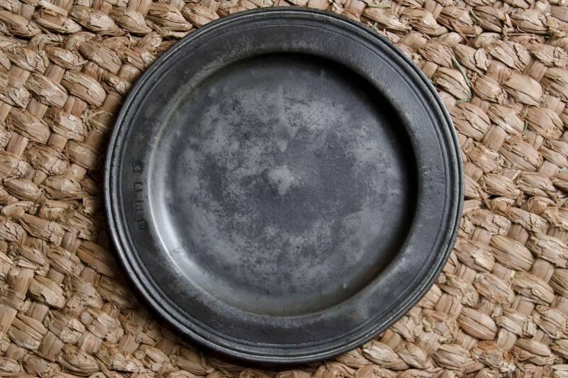 Pewter Plate