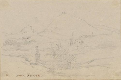 Near Frascati - One of 91 Sketches of France, Italy & Greece