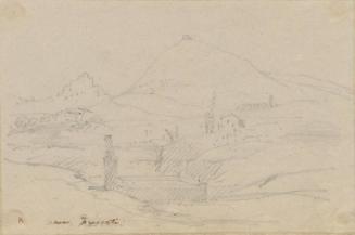 Near Frascati - One of 91 Sketches of France, Italy & Greece