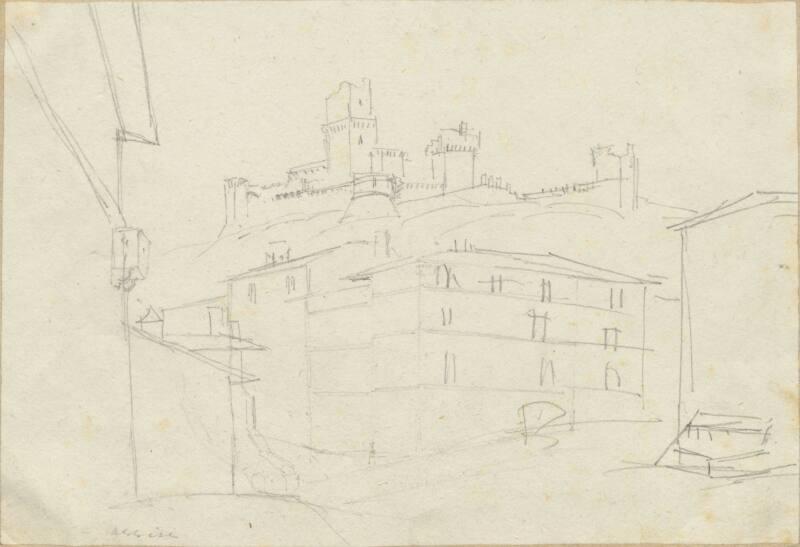 Assisi - One of 91 Sketches of France, Italy & Greece