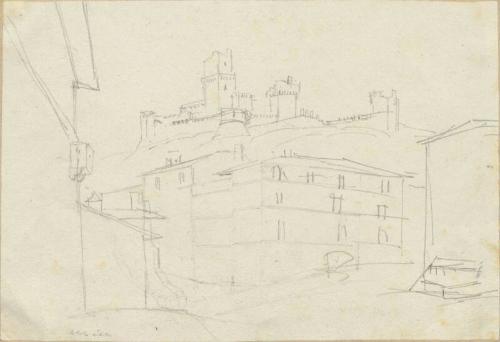 Assisi - One of 91 Sketches of France, Italy & Greece