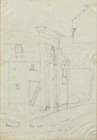 Near Assisi - One of 91 Sketches of France, Italy & Greece