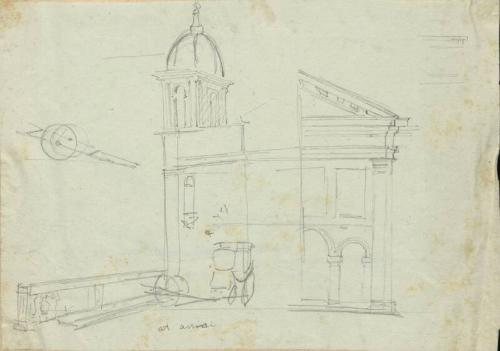 At Assisi - One of 91 Sketches of France, Italy & Greece