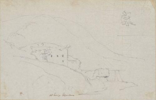 At Lago Agnano - One of 91 Sketches of France, Italy & Greece