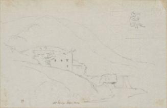 At Lago Agnano - One of 91 Sketches of France, Italy & Greece