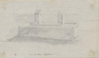 Well at Lago Agnano - One of 91 Sketches of France, Italy & Greece