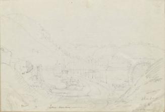 Lago Agnano - One of 91 Sketches of France, Italy & Greece