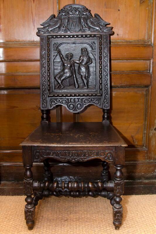 Carved Oak Chair