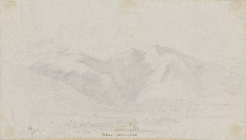 From Pompei -  One of 91 Sketches of France, Italy & Greece