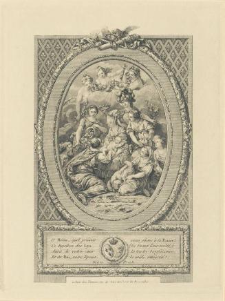 Marie-Antoinette Receiving The Congratulations Of France On The Birth Of The Dauphin