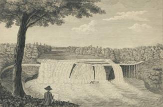 A South East View Of The Great Cataract On The Casconchiagon Or Little Teneca's River On Lake Ontario