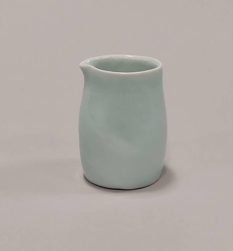Porcelain Small Pourer  with Celadon Glaze