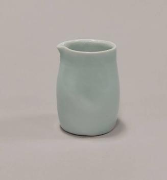 Porcelain Small Pourer  with Celadon Glaze