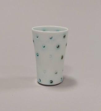 Porcelain Beaker with Soda Vapour Glaze