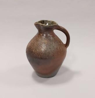 Large Jug With Celadon And Wood Ash Glazes