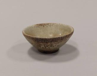 Small Bowl With Celadon, Shino and Wood Ash Glaze