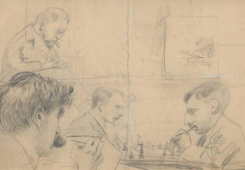 Sketches of Members of the Northern Arts Club