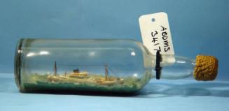 Kenya Castle"- Ship In Bottle