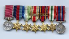 War Service Medals Of R. S. Harvey Of The Orient Line