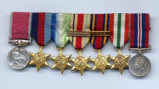 War Service Medals Of R. S. Harvey Of The Orient Line