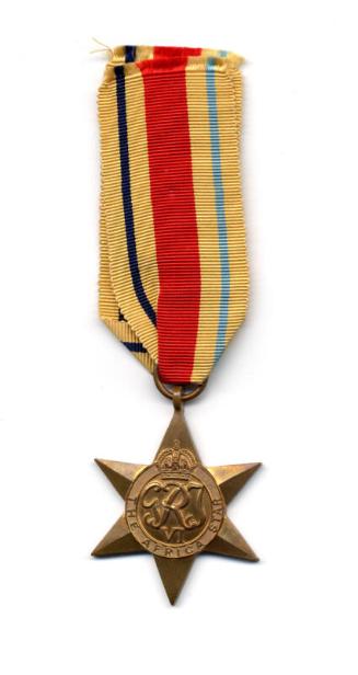 War Service Medal Of R. S. Harvey Of The Orient Line
