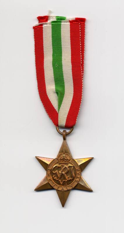 War Service Medal Of R. S. Harvey Of The Orient Line